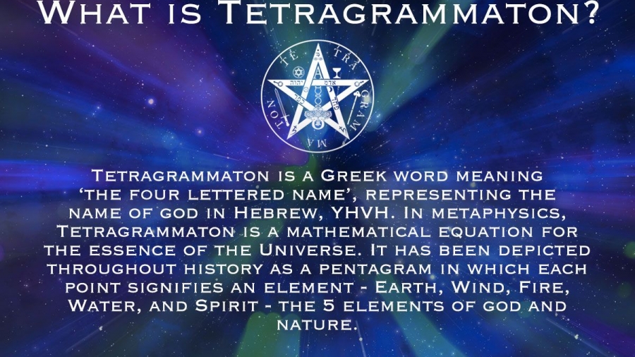 What is the Tetragrammaton?